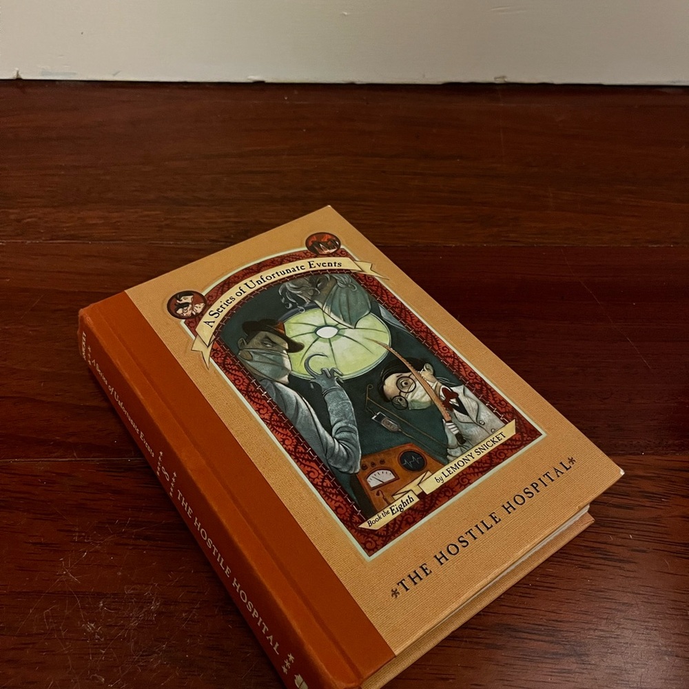 The Hostile Hospital - Orange Hardcover Kids Book